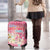 Merry Christmas Canada Luggage Cover Xmas Travel Map - Wonder Print Shop