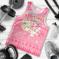 Merry Christmas Canada Men Tank Top Xmas Travel Map - Wonder Print Shop