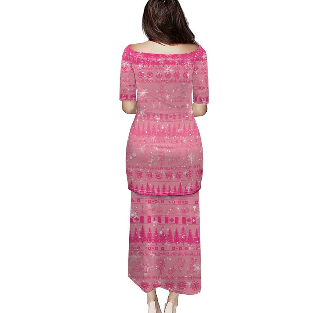 Merry Christmas Canada Puletasi Xmas Travel Map - Wonder Print Shop