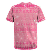 Merry Christmas Canada Rugby Jersey Xmas Travel Map - Wonder Print Shop