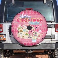Merry Christmas Canada Spare Tire Cover Xmas Travel Map - Wonder Print Shop