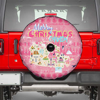 Merry Christmas Canada Spare Tire Cover Xmas Travel Map - Wonder Print Shop