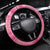 Merry Christmas Canada Steering Wheel Cover Xmas Travel Map - Wonder Print Shop