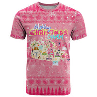 Merry Christmas Canada T Shirt Xmas Travel Map - Wonder Print Shop