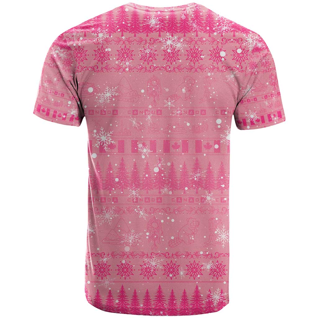 Merry Christmas Canada T Shirt Xmas Travel Map - Wonder Print Shop