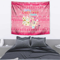 Merry Christmas Canada Tapestry Xmas Travel Map - Wonder Print Shop