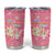 Merry Christmas Canada Tumbler Cup Xmas Travel Map - Wonder Print Shop