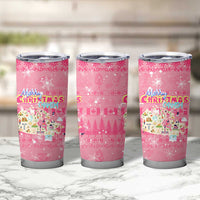 Merry Christmas Canada Tumbler Cup Xmas Travel Map - Wonder Print Shop