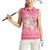 Merry Christmas Canada Women Sleeveless Polo Shirt Xmas Travel Map - Wonder Print Shop
