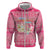 Merry Christmas Canada Zip Hoodie Xmas Travel Map - Wonder Print Shop