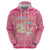 Merry Christmas Canada Zip Hoodie Xmas Travel Map - Wonder Print Shop