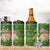 Merry Christmas Switzerland 4 in 1 Can Cooler Tumbler Xmas Travel Map - Wonder Print Shop