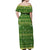 Merry Christmas Switzerland Off Shoulder Maxi Dress Xmas Travel Map - Wonder Print Shop