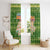 Merry Christmas Switzerland Window Curtain Xmas Travel Map - Wonder Print Shop