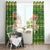 Merry Christmas Switzerland Window Curtain Xmas Travel Map - Wonder Print Shop