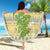Merry Christmas Scotland Beach Blanket Xmas Travel Map - Wonder Print Shop