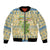 Merry Christmas Scotland Bomber Jacket Xmas Travel Map - Wonder Print Shop