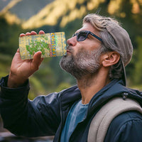 Merry Christmas Scotland 4 in 1 Can Cooler Tumbler Xmas Travel Map - Wonder Print Shop