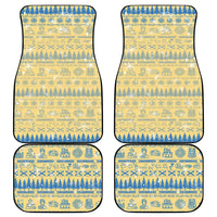 Merry Christmas Scotland Car Mats Xmas Travel Map - Wonder Print Shop