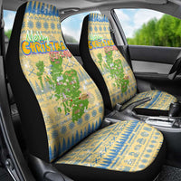 Merry Christmas Scotland Car Seat Cover Xmas Travel Map - Wonder Print Shop