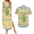 Merry Christmas Scotland Couples Matching Summer Maxi Dress and Hawaiian Shirt Xmas Travel Map - Wonder Print Shop