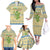 Merry Christmas Scotland Family Matching Off The Shoulder Long Sleeve Dress and Hawaiian Shirt Xmas Travel Map - Wonder Print Shop