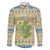 Merry Christmas Scotland Family Matching Off The Shoulder Long Sleeve Dress and Hawaiian Shirt Xmas Travel Map - Wonder Print Shop