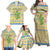 Merry Christmas Scotland Family Matching Off Shoulder Maxi Dress and Hawaiian Shirt Xmas Travel Map - Wonder Print Shop
