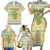 Merry Christmas Scotland Family Matching Short Sleeve Bodycon Dress and Hawaiian Shirt Xmas Travel Map - Wonder Print Shop