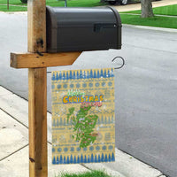 Merry Christmas Scotland Garden Flag Xmas Travel Map - Wonder Print Shop