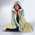 Merry Christmas Scotland Hooded Blanket Xmas Travel Map - Wonder Print Shop