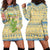 Merry Christmas Scotland Hoodie Dress Xmas Travel Map - Wonder Print Shop