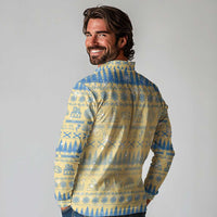 Merry Christmas Scotland Long Sleeve Polo Shirt Xmas Travel Map - Wonder Print Shop