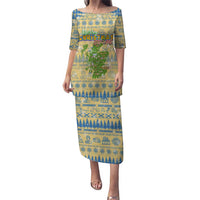 Merry Christmas Scotland Puletasi Xmas Travel Map - Wonder Print Shop