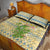 Merry Christmas Scotland Quilt Bed Set Xmas Travel Map - Wonder Print Shop