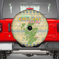 Merry Christmas Scotland Spare Tire Cover Xmas Travel Map - Wonder Print Shop