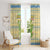 Merry Christmas Scotland Window Curtain Xmas Travel Map - Wonder Print Shop