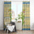 Merry Christmas Scotland Window Curtain Xmas Travel Map - Wonder Print Shop