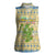 Merry Christmas Scotland Women Sleeveless Polo Shirt Xmas Travel Map - Wonder Print Shop