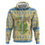 Merry Christmas Scotland Zip Hoodie Xmas Travel Map - Wonder Print Shop