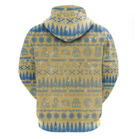Merry Christmas Scotland Zip Hoodie Xmas Travel Map - Wonder Print Shop