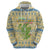 Merry Christmas Scotland Zip Hoodie Xmas Travel Map - Wonder Print Shop
