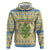 Merry Christmas Scotland Zip Hoodie Xmas Travel Map - Wonder Print Shop