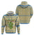 Merry Christmas Scotland Zip Hoodie Xmas Travel Map - Wonder Print Shop
