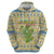 Merry Christmas Scotland Zip Hoodie Xmas Travel Map - Wonder Print Shop