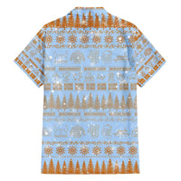 Merry Christmas Iceland Hawaiian Shirt Xmas Travel Map - Wonder Print Shop