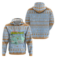 Merry Christmas Iceland Hoodie Xmas Travel Map - Wonder Print Shop