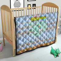 Merry Christmas Iceland Quilt Xmas Travel Map - Wonder Print Shop