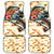 Bass Fishing Reel Cool Dad Car Mats Tropical Vintage