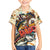 Bass Fishing Reel Cool Dad Family Matching Summer Maxi Dress and Hawaiian Shirt Tropical Vintage